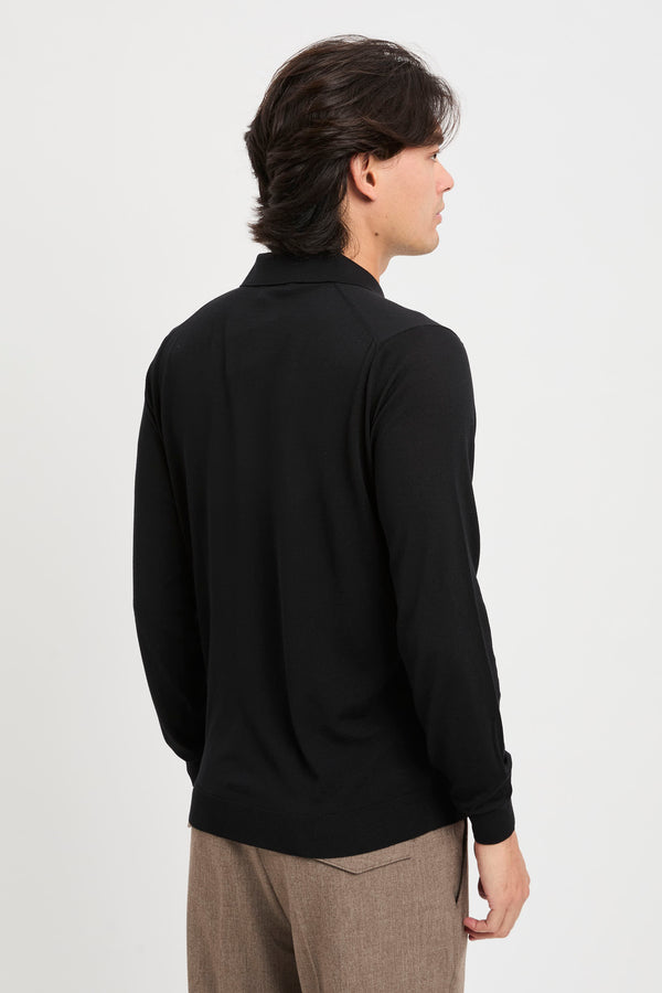 Maglia a polo in 180s Merino - 4