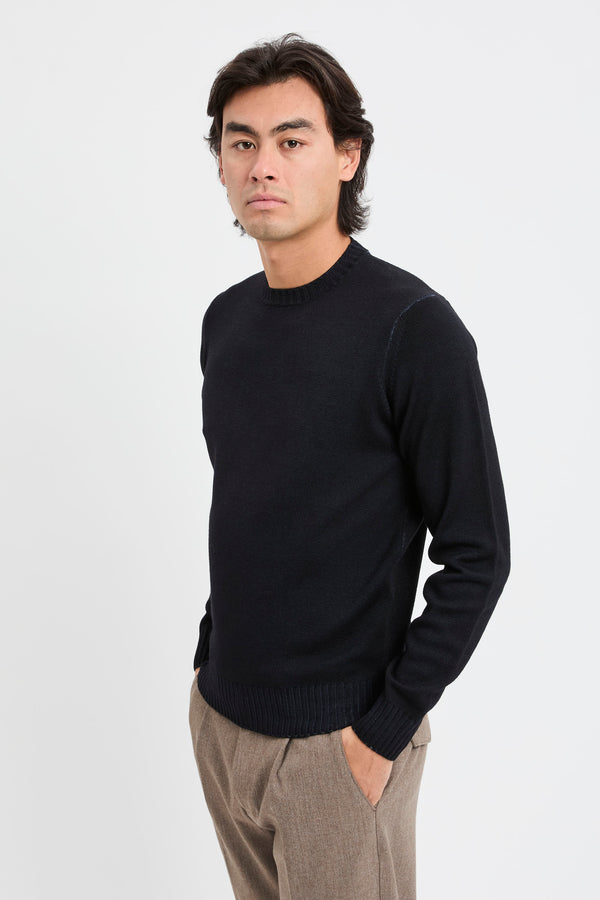Girocollo in lana vergine - 3