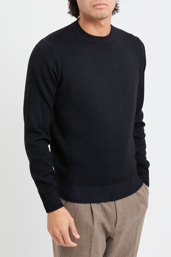 Girocollo in lana vergine - 4