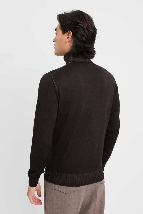 Turtleneck in virgin wool - 4