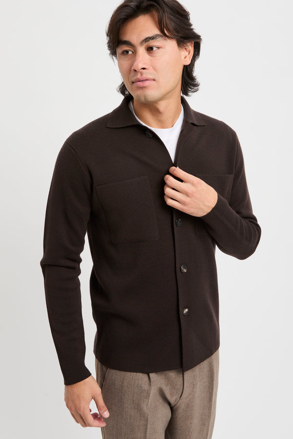 Milan stitch overshirt - 4