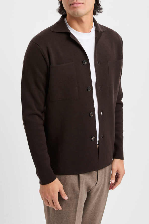 Overshirt punto Milano - 7