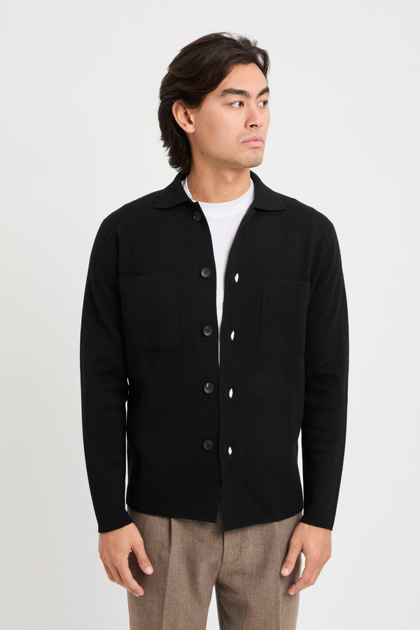 Overshirt punto Milano - 4