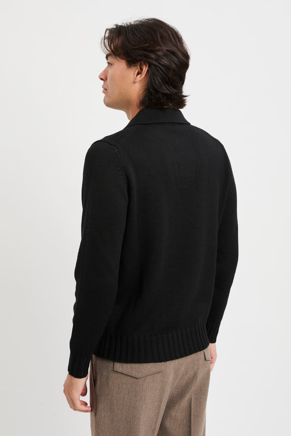 Polo in maglia in lana vergine - 5