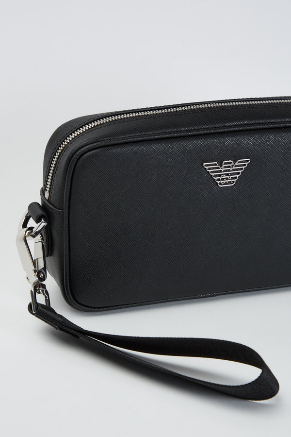 Beauty in pelle rigenerata saffiano placchetta aquila ASV - 4