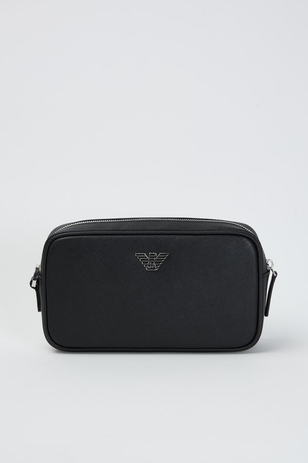 Beauty in pelle rigenerata saffiano placchetta aquila ASV - 1