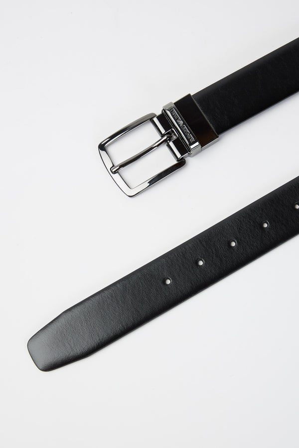 Cintura reversibile in pelle - 1