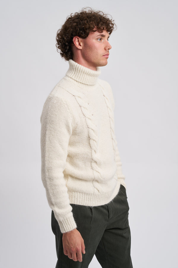 Dolcevita in cotone e alpaca - 6