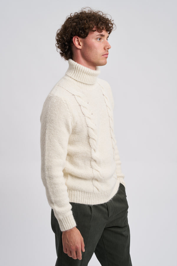 Dolcevita in cotone e alpaca - 6