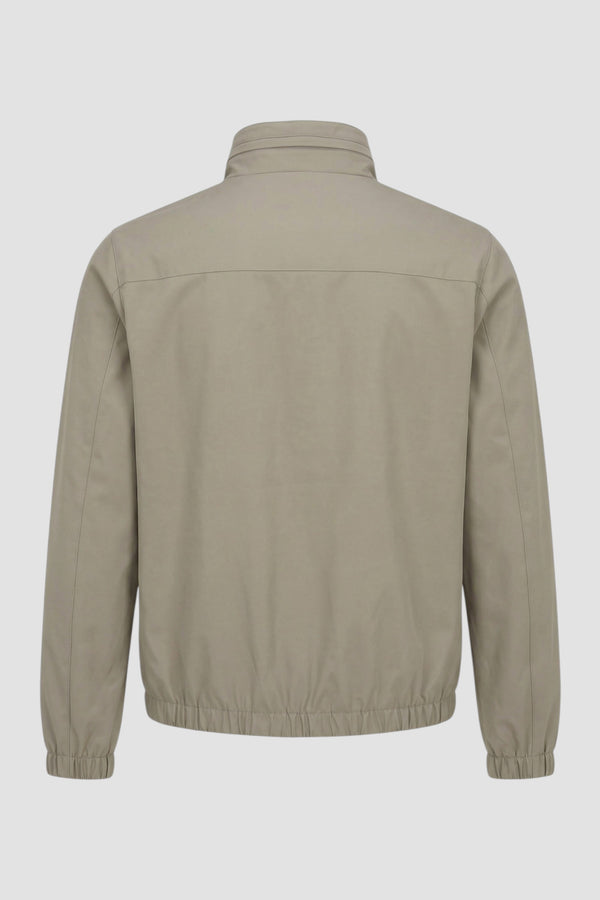 Short bomber jacket in stretch nylon - 3