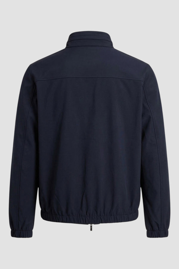 Short bomber jacket in stretch nylon - 3