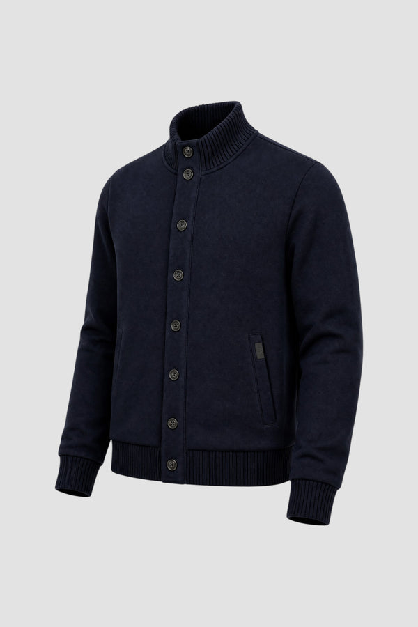 Piqué-Sweatjacke - 2