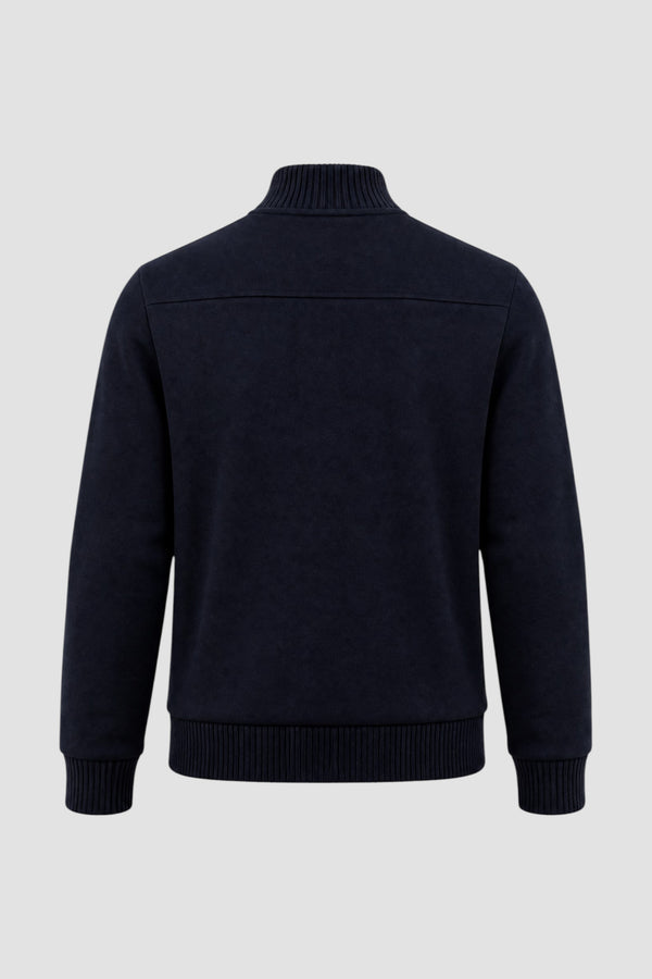 Piqué-Sweatjacke - 3