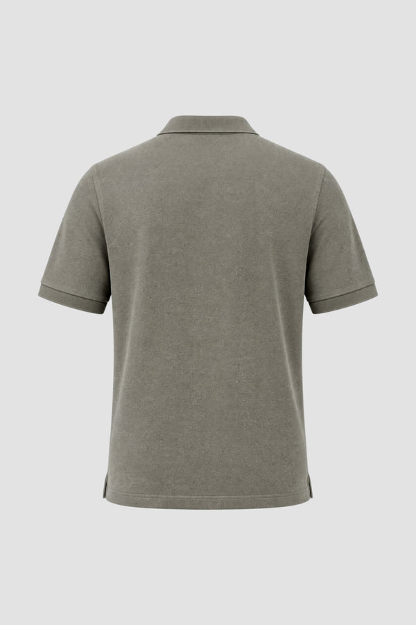 Polo Regular fit in Piquet Stretch - 3