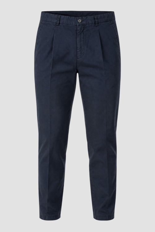 Pantaloni Regular Fit in Cotone Spigato