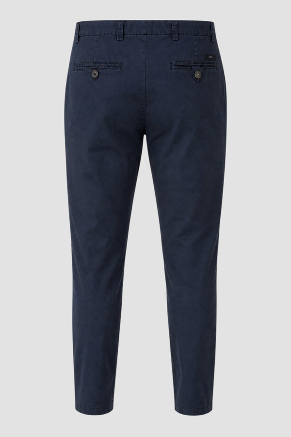 Pantaloni Regular Fit in Cotone Spigato - 3