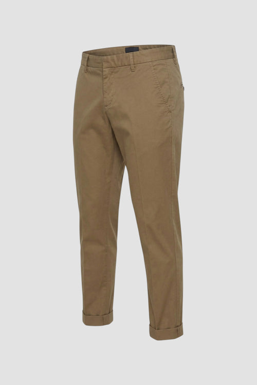 Pantalone Gaubert slim in gabardina leggera-2