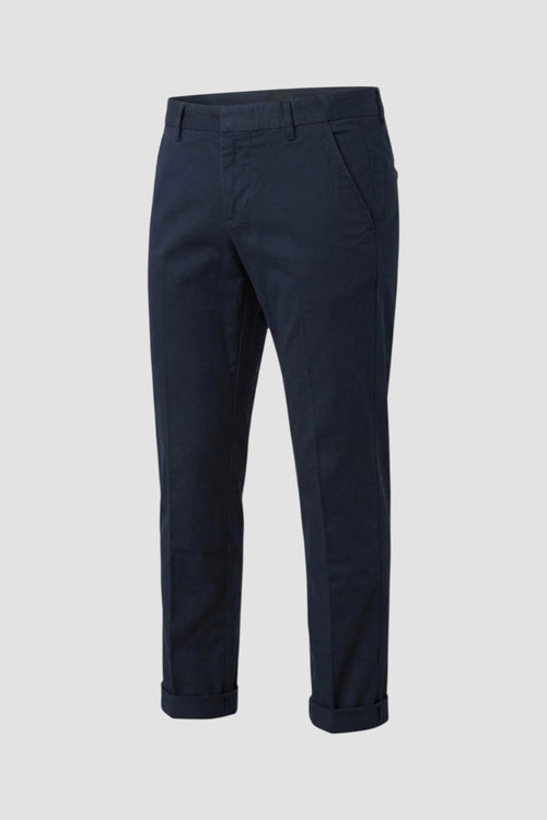 Pantalone Gaubert slim in gabardina leggera-2