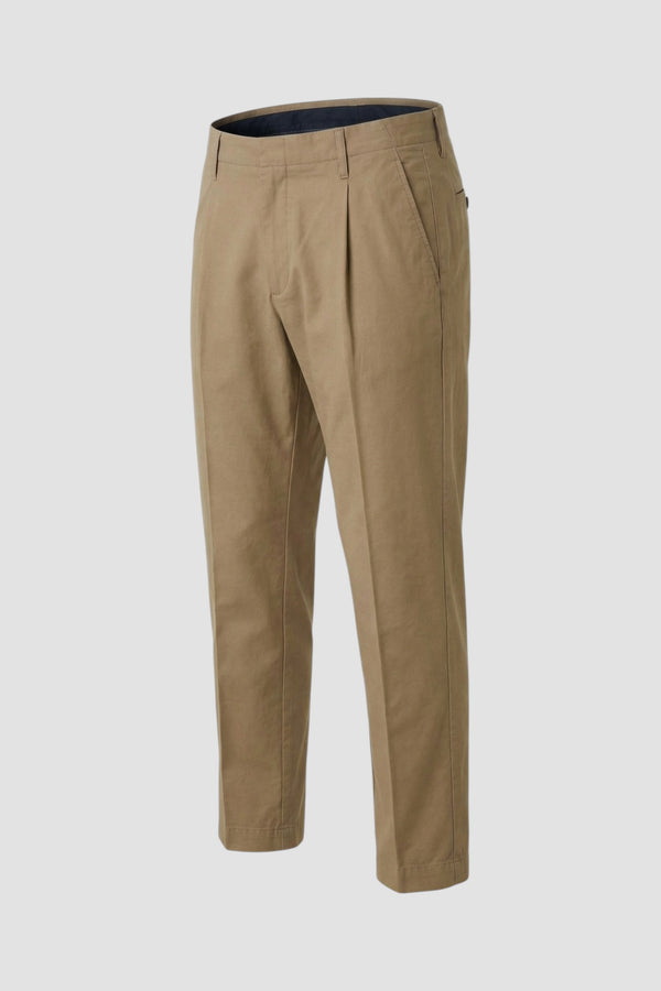 Pantalone Ben carrot in cotone tinto filo - 2