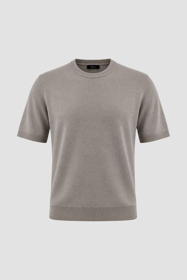 T-shirt in jersey knit effect - 1