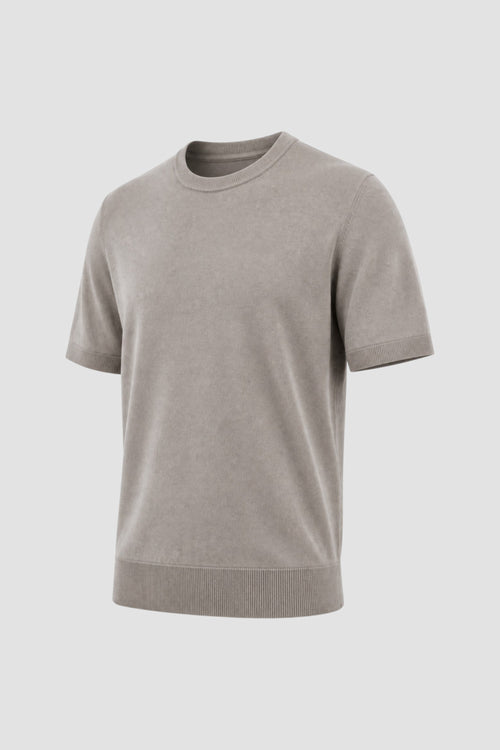 T-shirt in jersey knit effect-2