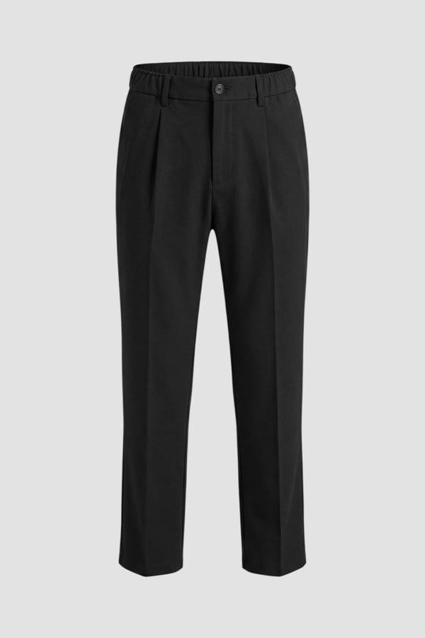 Trousers in light stretch wool - 1