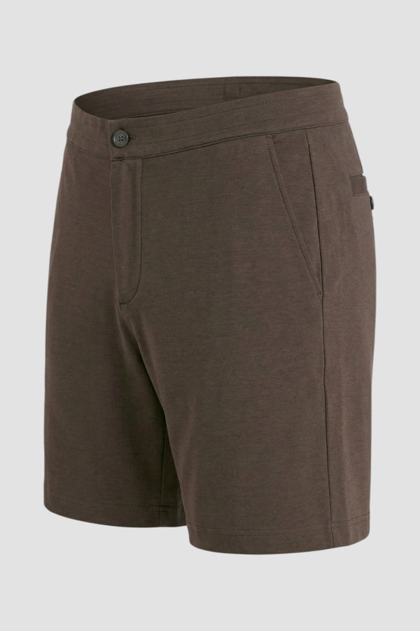 Jersey knit-effect shorts - 2