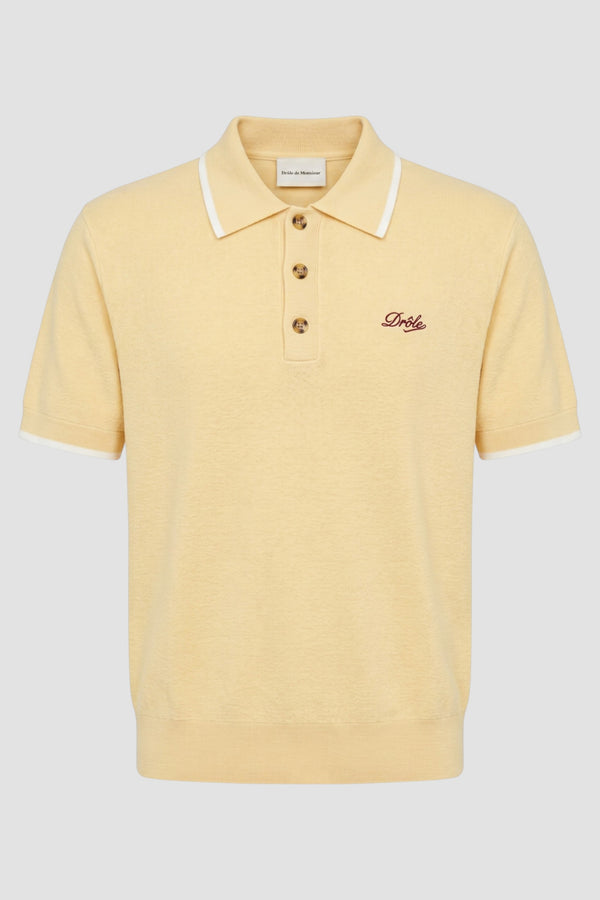 Knitted polo shirt - 1