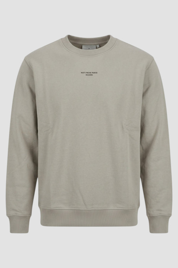 Slogan sweatshirt - 1