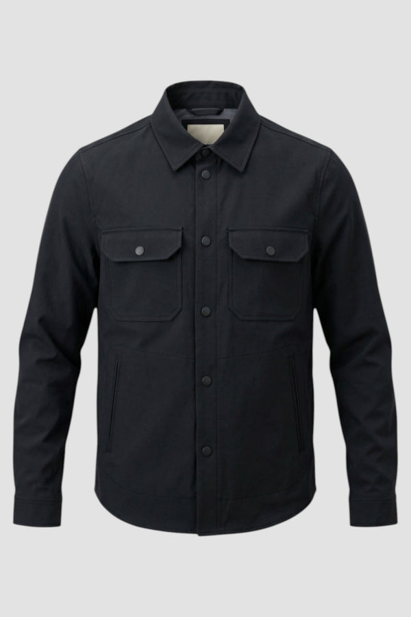 Shirt jacket in Light Ramar - 1