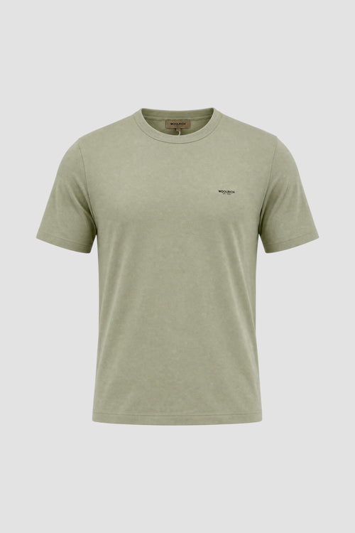T-shirt in puro cotone con logo