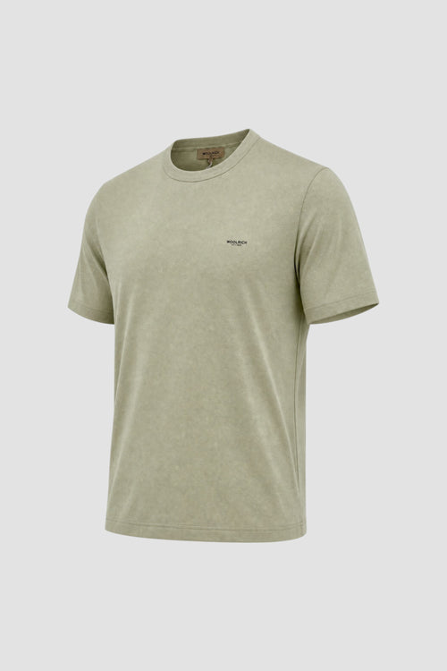 T-shirt in puro cotone con logo-2