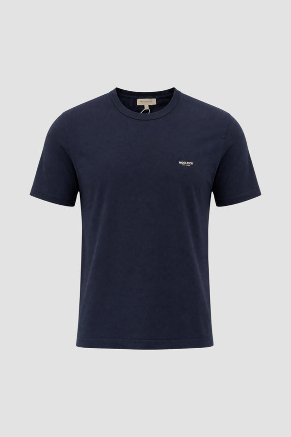 T-shirt in puro cotone con logo - 1