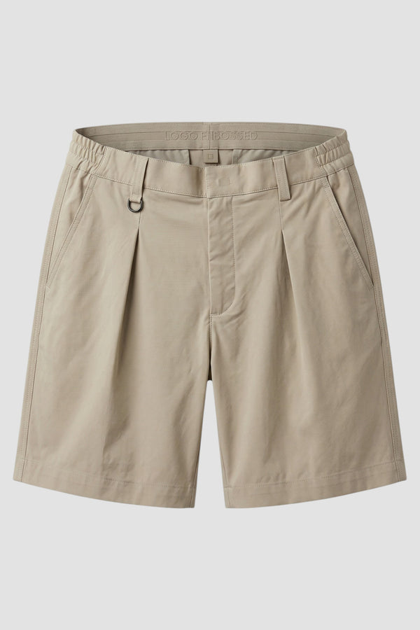 Cotton blend Bermuda shorts - 1
