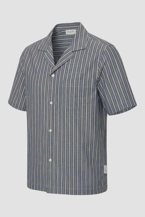 Boxy Fit Hemd aus gestreifter Baumwolle-2