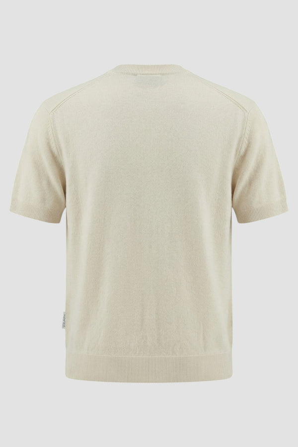 Crew neck bouclé silk sweater - 3