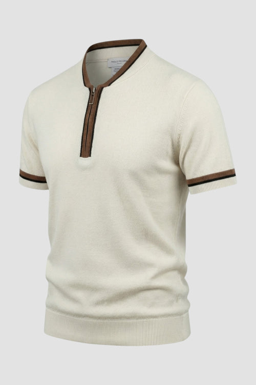 Crew neck silk top-2