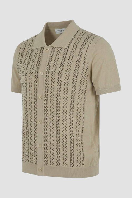 Baumwollhemd mit Stickerei-2