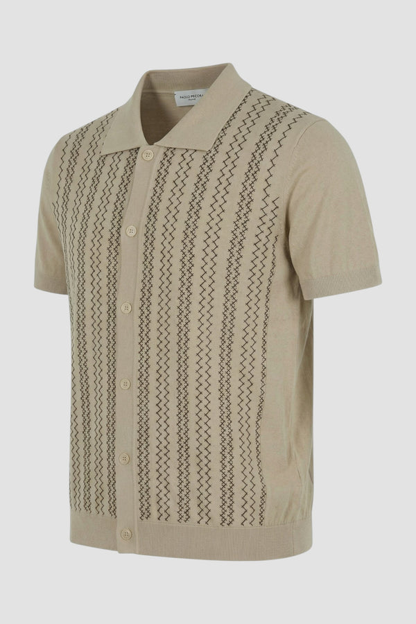 Cotton shirt with embroidery - 2