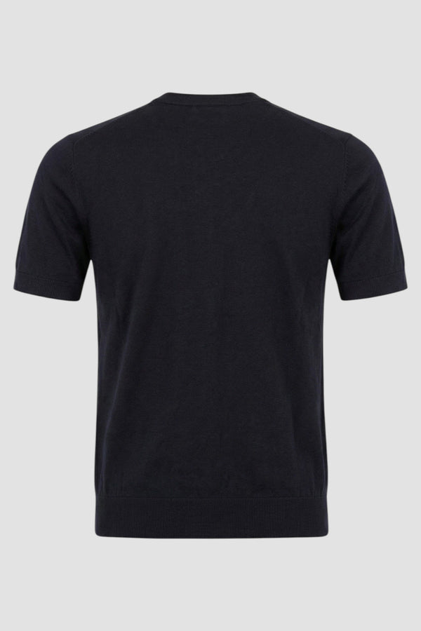 Maglia girocollo in seta e cotone - 3