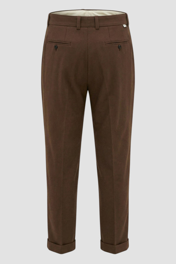 Stretch linen Chino trousers - 3