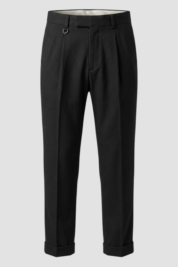 Stretch linen Chino trousers - 1