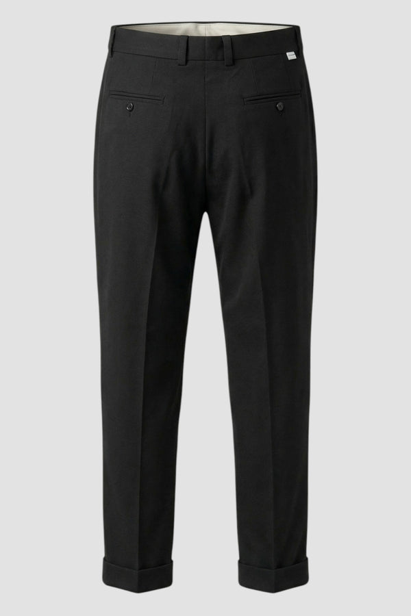 Stretch linen Chino trousers - 3