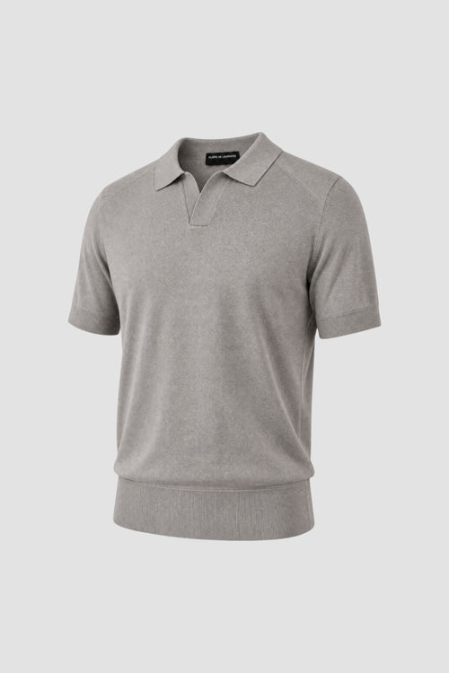 Gestricktes Poloshirt-2