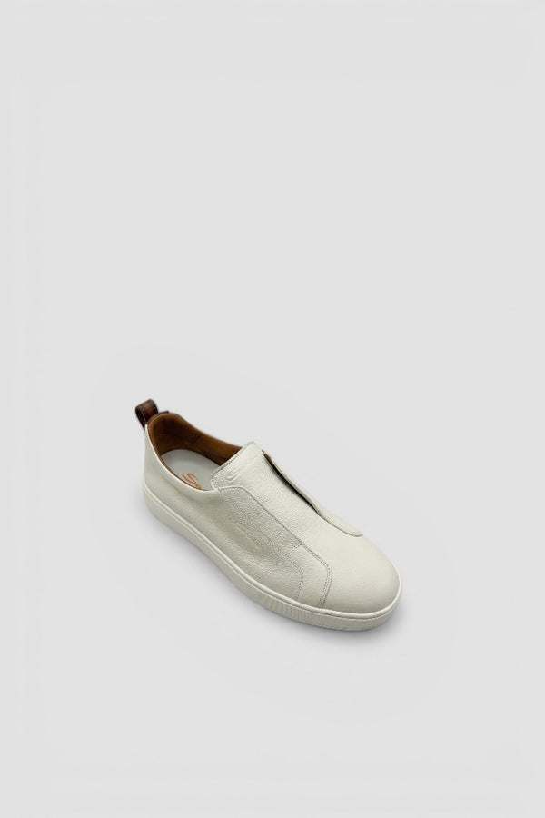 Sneaker slip-on in pelle - 2