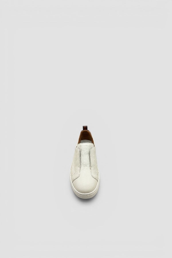 Sneaker slip-on in pelle - 4