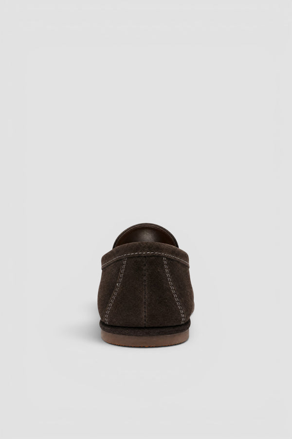 Mocassino penny Carlo Driver in suede - 5