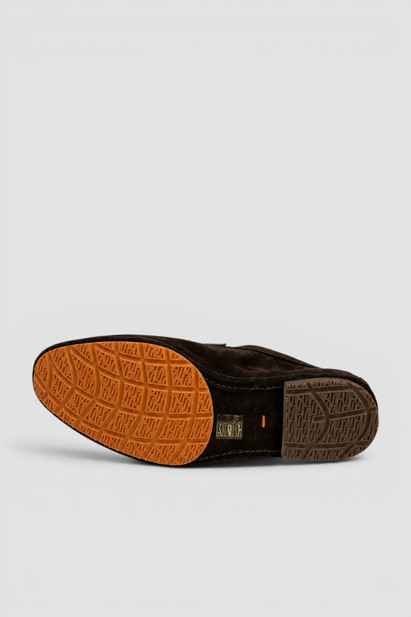 Mocassino penny Carlo Driver in suede - 6