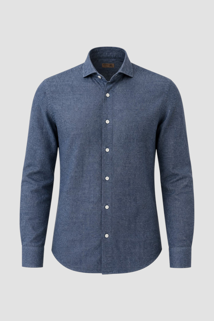 camicia-in-lino-e-cotone-denim-1