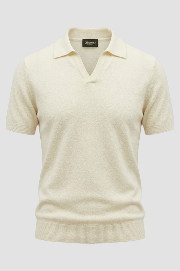 knitted-polo-shirt-with-v-neck-1